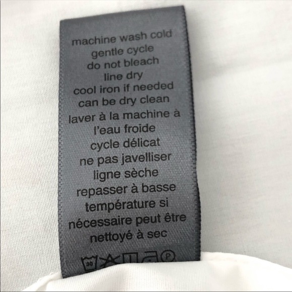 JOHN VARVATOS Black White Button Down Shirt Sz L - Picture 3 of 14